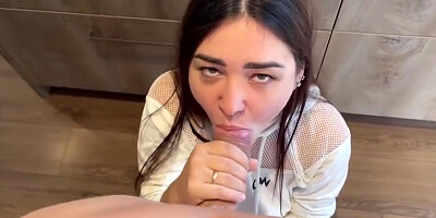 Marlyn Chenel - Great Sloppy Deepthroat From A Beautiful Big Tits Babe- Marlyn Chenel
