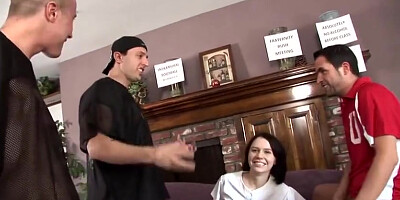 Teen 18+ Gangbanged By Her Crush