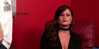 Cfnm British Teases Guy Who Jerks Off Till Cumsh