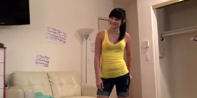 Mandy Sky - Petite Teen 18+ Takes Cock