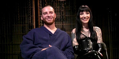 Vicious Femdom Destroys Bound Male Slave