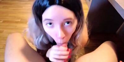Lunalure - I Was Trading Crypto, Step Sis Sucked My Cock And Got Fucked With Creampie