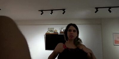 Dasani Lezian - Gorgeous Lady Passionately Sucks A Dick