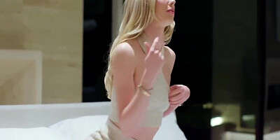 Damion Dayski And Haley Reed - Bbc-thirsty Blonde Haley Squirts Like A Fountain 12 Min