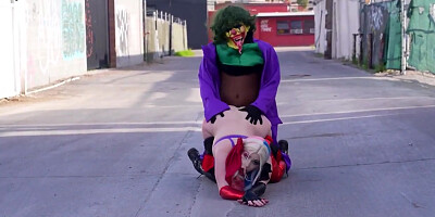 Na Na In Gibby Se Deguise En Joker Et Baise Une Blanche A Las