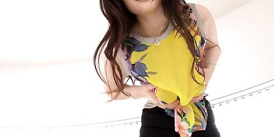 Japanese dirt with inviting angel from Caribbeancom