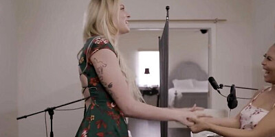 Comely Jada Kai and Charlotte Sins at jada kai dirt