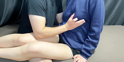 Kissing And Foreplay With A Tall Girlfriend In A Loungewear