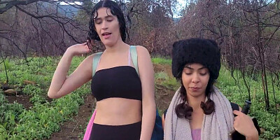 Exhibitionism In The Woods, I Get A Cute Girl To Fuck