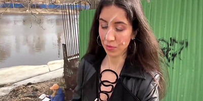 Katty West - Cum On A Girls Face So She Could Walk Through The Park Covered In Sperm And Shock People - Cumwalk 10 Min
