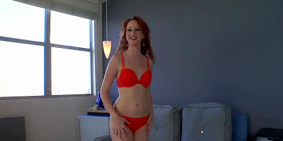 An Uninhibited Woman With Red Hair Gets Her With Audrey Lords