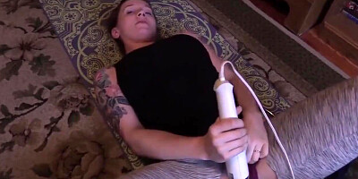 Stepmom Megans Gymnastic Solo With Hitachi