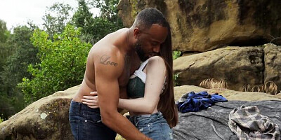 Jovan and Hazel's outdoor sex