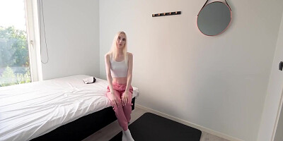 Stunning Scandinavian Blonde Comes In For Casting And Creampie - Shina Ryen