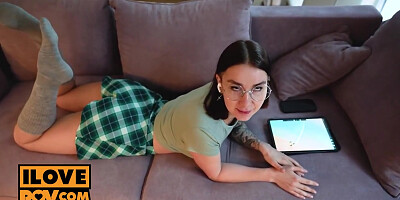 Screwing Curvy Cock Slut In Close Up With Kleo Kain