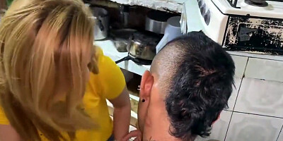 I Fuck The Plumber Really Hard And I Make Him Come On My Tits