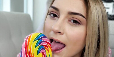 Beautiful chick Chloe Temple is touching her wet hairy pussy
