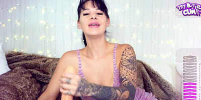 The Jerk Off Games featuring Evelin Stone's handjob scene
