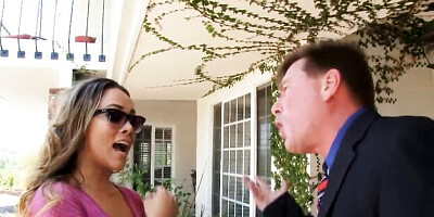 Watch cheerful Kristina Rose's movie