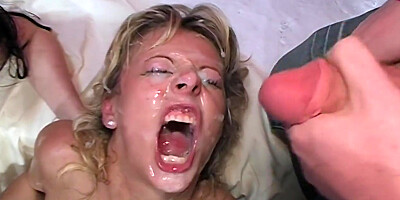 Bi Sluts At The Gang Bang Hardcore Fuck