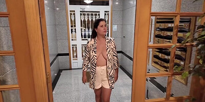 Omg! My Stepmoms Adventure In The Elevator