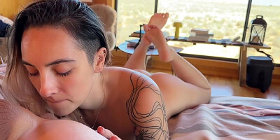 Tabby Noname In Passionate Vacation Sex - Facesitting And Creampie Eating