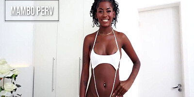 Brazilian Ebony Twerk on Big Dick Before Getting Fucked by 3 Dicks - Perseu Dotado, Negro Top Delicia & Jenny Pretinha