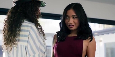 Liv Revamped And Avery Black - Tied Up Gets Nipples Sucked