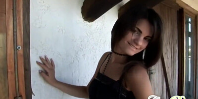 Teasing 18yo Naughty Stripping Off