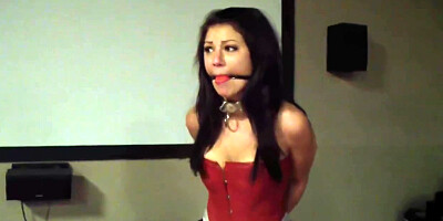 Tied In Latex Bodybag