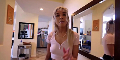 Naughty Blonde Banged In Pov Sex With Gia Dibella