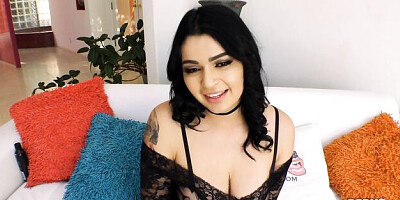 Sexy John Strong and Carolina Cortez at creampie clip