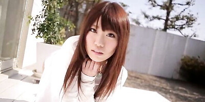 Handjob action with fiery patootie from Caribbeancom