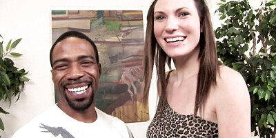 Interracial Pass featuring Boz and Skylar's missionary movie