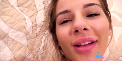 Bella Rose's reverse cowgirl sex by ATK Girlfriends