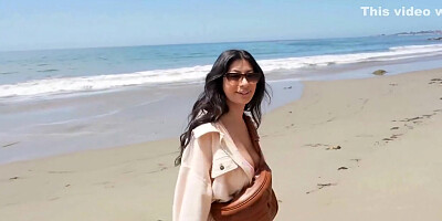 Stepbrothers Wife Takes Me To Nude Beach And Cheats On Her Husband X - Cami Strella And Lev Lieben