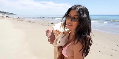Stepbrothers Wife Takes Me To Nude Beach And Cheats On Her Husband X - Cami Strella And Lev Lieben