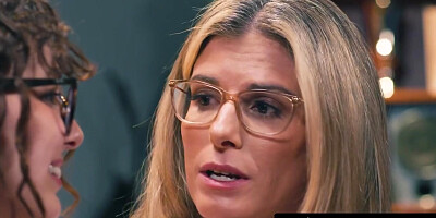 MODERN DAY SINS Pervert MILF Cory Chase Lures Stepdaughter In Law Leana Lovings Into FFM Threesome