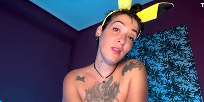 Pikachu Hembra Se Corre Mucho Mientras Gime Y Te Habla Sucio