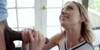 Haley Reed And Isiah Maxwell - Big Black Cock Coach Fucks Blonde Teen 18+ Cheerleader Deep