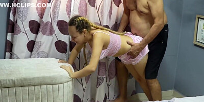 I Get Horny Watching My Stepdaughter Work Out. . Shes Got A Luscious Pussy 10 Min With Bony Palmas And Apu Palma