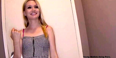 LA New Girl featuring mademoiselle's backroom casting scene