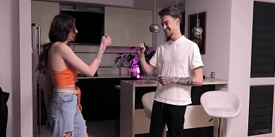 He Gets A Deep Blowjob After Winning A Game Of Strip Darts