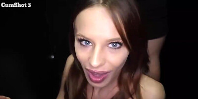 Jillian Janson In Swallows All At The Glory Hole