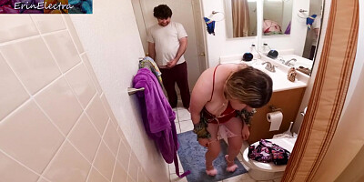 My Stepson Came Inside Me In The Bathroom - Erin Electra And Matthias Christ