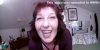 Snow Flake - V584 Curvy Redhead Dawnskye Begs For Shawns Black Cock Shot Pov Style