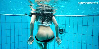 Alla birtakik movie with beautiful Alla from Underwater Show