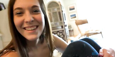 Well-proportioned Molly's handjob clip
