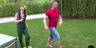 Hot Brunette Chick Getting Her Virgin Pussy Screwed