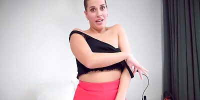 Prepares Her Ass Hole Before The Bbc Attack! By - Eveline Dellai